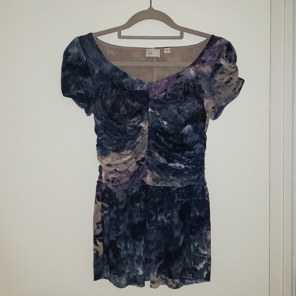 Anthropologie Postmark Tie Dye XS Top - Picture 2 of 4